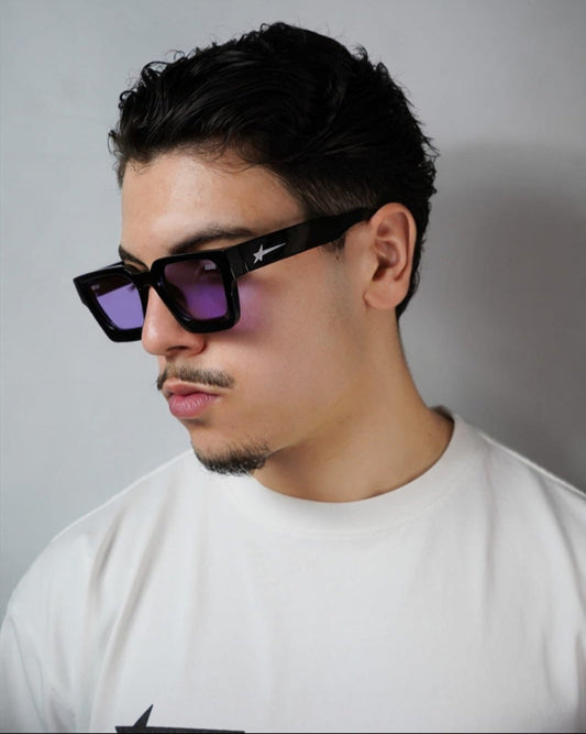 NEXT ONE Signature Shades – Black & Purple